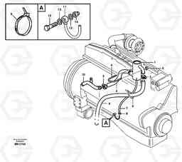 81432 Crankcase ventilation A25C, Volvo Construction Equipment