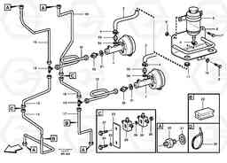 73877 Hydraulic brake-system, Tractor A25C, Volvo Construction Equipment