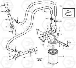 83185 Coolant filter A25C, Volvo Construction Equipment