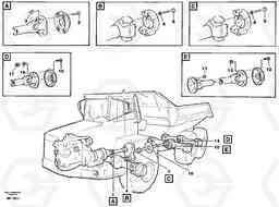 31081 Propeller shafts with fitting parts A30C, Volvo Construction Equipment