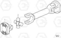 31082 Propeller shaft A30C, Volvo Construction Equipment
