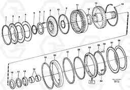 86168 Clutch and brake A30C, Volvo Construction Equipment