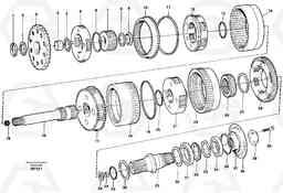 91713 Planet kits and shafts A30C, Volvo Construction Equipment