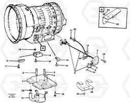 65655 Range selector valve with fitting parts A30C, Volvo Construction Equipment