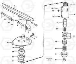 35256 Retarder pedal A30C, Volvo Construction Equipment