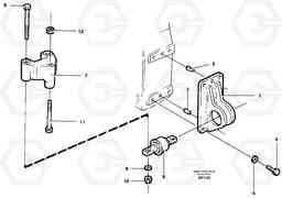 35257 Drop box, mounting A30C, Volvo Construction Equipment