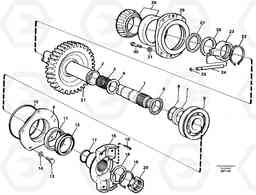 19015 Drive shaft A30C, Volvo Construction Equipment