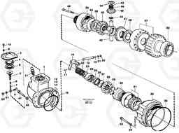 93501 Differential A30C, Volvo Construction Equipment