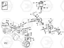 68594 Hydraulic brake system, motor unit A30C, Volvo Construction Equipment