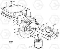 84940 Universaljoint brake A30C, Volvo Construction Equipment