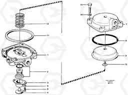 21261 Relay valve A30C, Volvo Construction Equipment