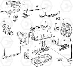 7770 Engine A30C, Volvo Construction Equipment