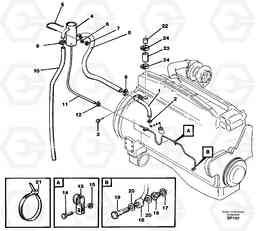 81697 Crankcase ventilation A30C, Volvo Construction Equipment