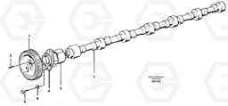 55162 Camshaft A30C, Volvo Construction Equipment