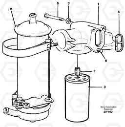 15338 Oil filter A30C, Volvo Construction Equipment