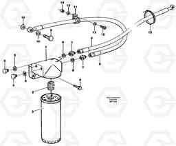 118 Oil filter by pass A30C, Volvo Construction Equipment