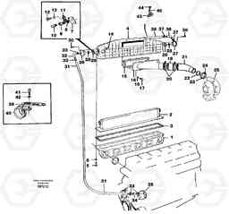 39476 Intercooler A30C, Volvo Construction Equipment