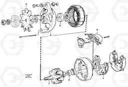 31046 Alternator A30C, Volvo Construction Equipment