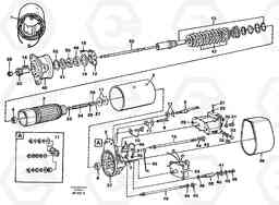 16370 Starter motor A30C, Volvo Construction Equipment