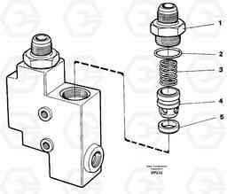 29481 Check valve A30C, Volvo Construction Equipment