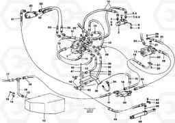 84210 Steering system, pipes and hoses A30C, Volvo Construction Equipment