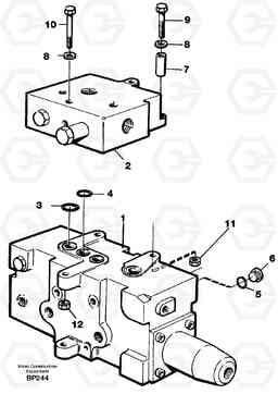 44323 Steering unit A30C, Volvo Construction Equipment