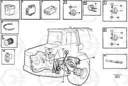 63931 Cable harnesses, front A30C, Volvo Construction Equipment