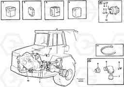 31821 Cable harnesses, front A30C, Volvo Construction Equipment