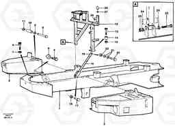 17325 Frame, Front A30C, Volvo Construction Equipment