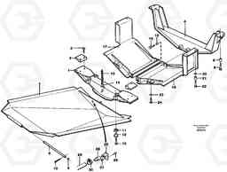 82042 Protecting plates A30C, Volvo Construction Equipment