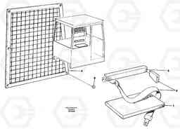 29497 Instructor's seat, USA A30C, Volvo Construction Equipment