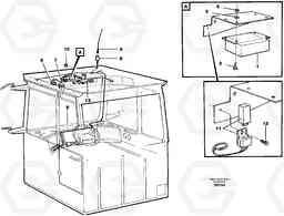 34268 Voltage converter and cable harness for radio A30C, Volvo Construction Equipment