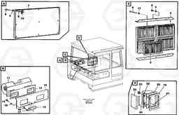 35927 Air distribution. Inlet and air return A30C, Volvo Construction Equipment