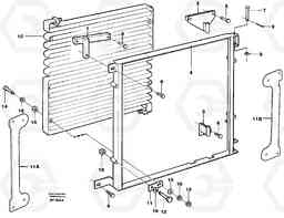 35942 Condenser divice air-condition A30C, Volvo Construction Equipment