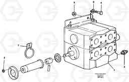 36073 Tip valve with fitting parts A30C, Volvo Construction Equipment