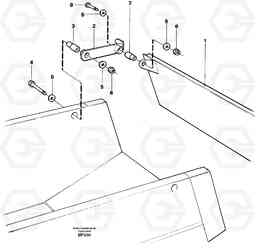 36076 Overhung tailgate A30C, Volvo Construction Equipment