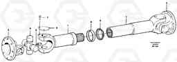 58895 Propeller shaft A30C, Volvo Construction Equipment