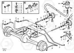 69202 Hydraulic brake system, motor unit A30C, Volvo Construction Equipment