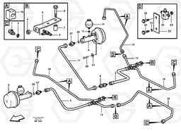 35263 Hydraulic brake-system trailer A30C, Volvo Construction Equipment