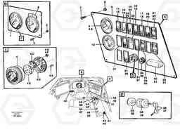66888 Instrument panel A30C, Volvo Construction Equipment