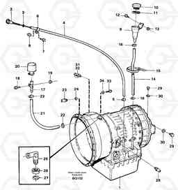 91967 Power transmission A35C SER NO 4621-, SER NO USA 60001-, Volvo Construction Equipment