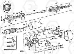 23354 Starter motor A35C SER NO 4621-, SER NO USA 60001-, Volvo Construction Equipment