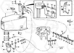 65014 Fuel tank, fuel pipes A35C SER NO 4621-, SER NO USA 60001-, Volvo Construction Equipment