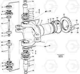 58907 Frame link A35C SER NO 4621-, SER NO USA 60001-, Volvo Construction Equipment