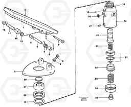 27257 Retarder pedal A35C SER NO 4621-, SER NO USA 60001-, Volvo Construction Equipment