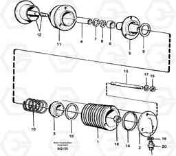 31693 Exhaust pressure regulator A35C SER NO 4621-, SER NO USA 60001-, Volvo Construction Equipment