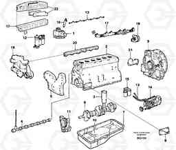 23756 Engine A35C SER NO 4621-, SER NO USA 60001-, Volvo Construction Equipment