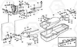 58901 Lubricating oil system A35C SER NO 4621-, SER NO USA 60001-, Volvo Construction Equipment