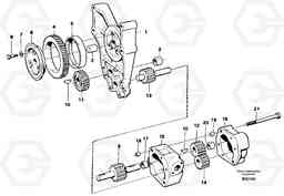 96801 Oil pump A35C SER NO 4621-, SER NO USA 60001-, Volvo Construction Equipment