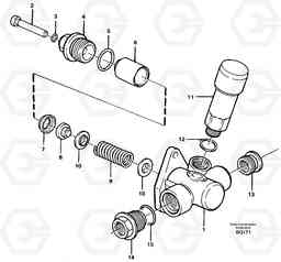 100623 Feed pump A35C SER NO 4621-, SER NO USA 60001-, Volvo Construction Equipment